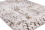 ΧΑΛΙ SHINY VELVET 6376/Anthracite Yellow - 200cm x 290cm