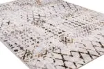 ΧΑΛΙ SHINY VELVET 6376/Anthracite Yellow - 200cm x 290cm