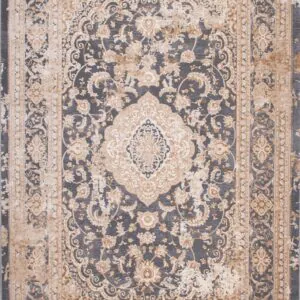 ΧΑΛΙ VELVET 2222/Grey Beige - 160cm x 230cm