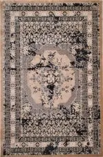ΧΑΛΙ VELVET 4437/Anthracite Beige - 200cm x 290cm