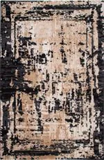 ΧΑΛΙ VELVET 8168/Anthracite Beige - 160cm x 230cm