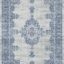 ΧΑΛΙ SHINY VELVET 3832/Light Grey Blue - 160cm x 160cm Tετράγωνο