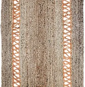 ΧΑΛΙ ΓΙΟΥΤΑ CORDA NATURAL-RUST - 160cm x 230cm