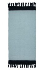 ΧΑΛΙ ΒΑΜΒΑΚΕΡΟ SICILIA GREY-BLACK - 130cm x 190cm