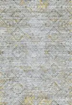 ΧΑΛΙ SHINY VELVET 6044/Anthracite Yellow - 160cm x 230cm