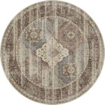 ΧΑΛΙ IMPERIAL 1801/V CREAM-TERRA - 160cm - Στρογγυλό