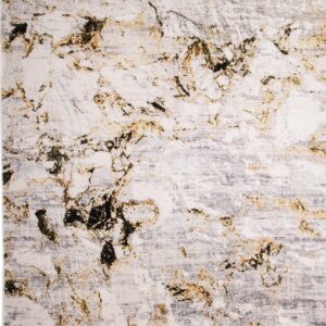 ΧΑΛΙ SHINY VELVET 5643/Anthracite Yellow - 200cm x 290cm