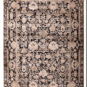 Χαλί KARMA 00153-ΜΑΥΡΟ-ΧΡΥΣΟ Tzikas Carpets
