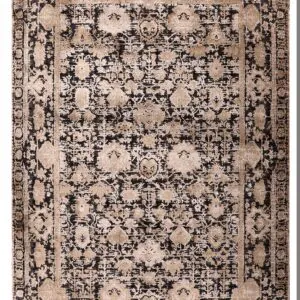 Χαλί KARMA 00153-ΜΑΥΡΟ-ΧΡΥΣΟ Tzikas Carpets