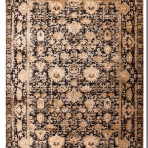 Χαλί KARMA 00153-ΜΠΕΖ-ΚΑΦΕ-ΓΚΡΙ-ΧΡΥΣΟ Tzikas Carpets