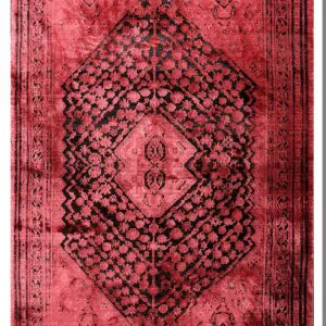 Χαλί KARMA 00155-ΚΟΚΚΙΝΟ-ΜΑΥΡΟ Tzikas Carpets