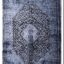 Χαλί KARMA 00155-ΜΠΛΕ-ΜΑΥΡΟ Tzikas Carpets