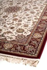 ΧΑΛΙ ROYAL SILK 003/M CREAM-RED - 160cm x 235cm