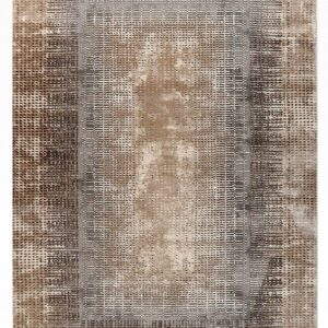 Χαλί ELITE 19288-ΚΑΦΕ-ΓΚΡΙ Tzikas Carpets