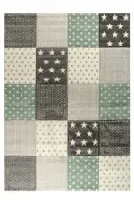Χαλί DIAMOND 22725-ΓΚΡΙ-ΜΕΝΤΑ Tzikas Carpets