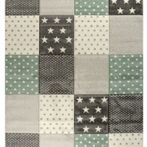 Χαλί DIAMOND 22725-ΓΚΡΙ-ΜΕΝΤΑ Tzikas Carpets