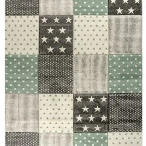 Χαλί DIAMOND 22725-ΓΚΡΙ-ΜΕΝΤΑ Tzikas Carpets
