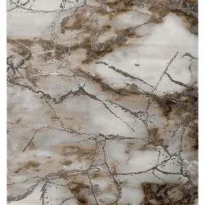 Χαλί CRAFT 23270-ΜΠΕΖ-ΚΑΦΕ-ΓΚΡΙ Tzikas Carpets