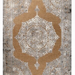Χαλί HARMONY 37208-ΚΑΦΕ-ΓΚΡΙ Tzikas Carpets