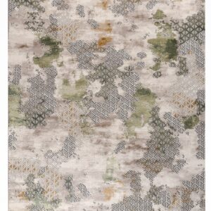 Χαλί ELEMENTS 39798-ΠΡΑΣΙΝΟ- ΜΕΝΤΑ Tzikas Carpets