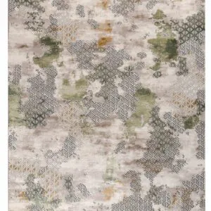 Χαλί ELEMENTS 39798-ΠΡΑΣΙΝΟ- ΜΕΝΤΑ Tzikas Carpets
