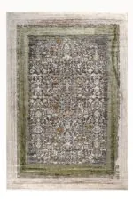 Χαλί ELEMENTS 39800-ΠΡΑΣΙΝΟ- ΜΕΝΤΑ Tzikas Carpets