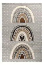 Χαλί DIAMOND 40083-ΜΠΕΖ-ΚΑΦΕ-ΓΚΡΙ Tzikas Carpets
