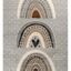 Χαλί DIAMOND 40083-ΜΠΕΖ-ΚΑΦΕ-ΓΚΡΙ Tzikas Carpets