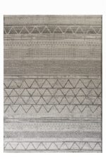Χαλί NOVO 54156-ΜΑΥΡΟ-ΑΣΗΜΙ Tzikas Carpets