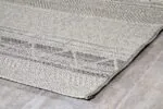 Χαλί NOVO 54156-ΜΑΥΡΟ-ΑΣΗΜΙ Tzikas Carpets
