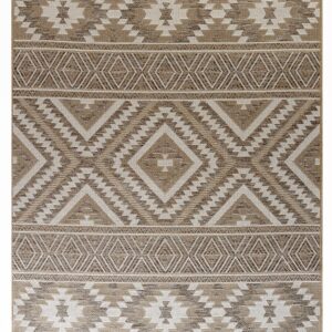 Χαλί NOVO 54161-ΜΠΕΖ-ΚΑΦΕ Tzikas Carpets