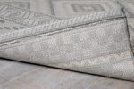 Χαλί NOVO 54161-ΜΑΥΡΟ-ΑΣΗΜΙ Tzikas Carpets