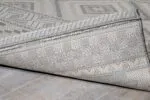 Χαλί NOVO 54161-ΜΑΥΡΟ-ΑΣΗΜΙ Tzikas Carpets