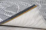 Χαλί HARMONY 61072-ΜΑΥΡΟ-ΑΣΗΜΙ Tzikas Carpets