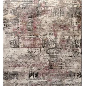 Χαλί ELEMENTS 65037-ΚΑΦΕ-ΓΚΡΙ Tzikas Carpets