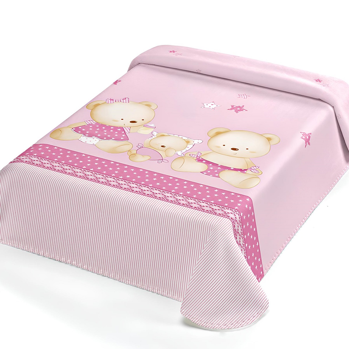 Belpla ΚΟΥΒΕΡΤΑ ΙΣΠΑΝΙΑΣ ΑΓΚΑΛΙΑΣ 80X110 BELPLA STER 663 PINK