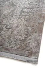 ΧΑΛΙ LUXURIOUS SILK 6789 GREY BEIGE - 200cm x 290cm