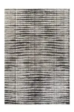 Χαλί ERI 80280-ΜΑΥΡΟ-ΑΣΗΜΙ Tzikas Carpets