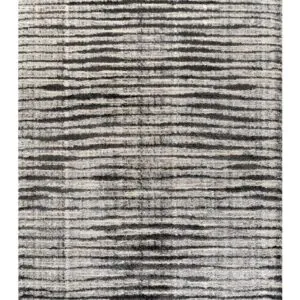 Χαλί ERI 80280-ΜΑΥΡΟ-ΑΣΗΜΙ Tzikas Carpets