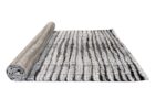 Χαλί ERI 80280-ΜΑΥΡΟ-ΑΣΗΜΙ Tzikas Carpets