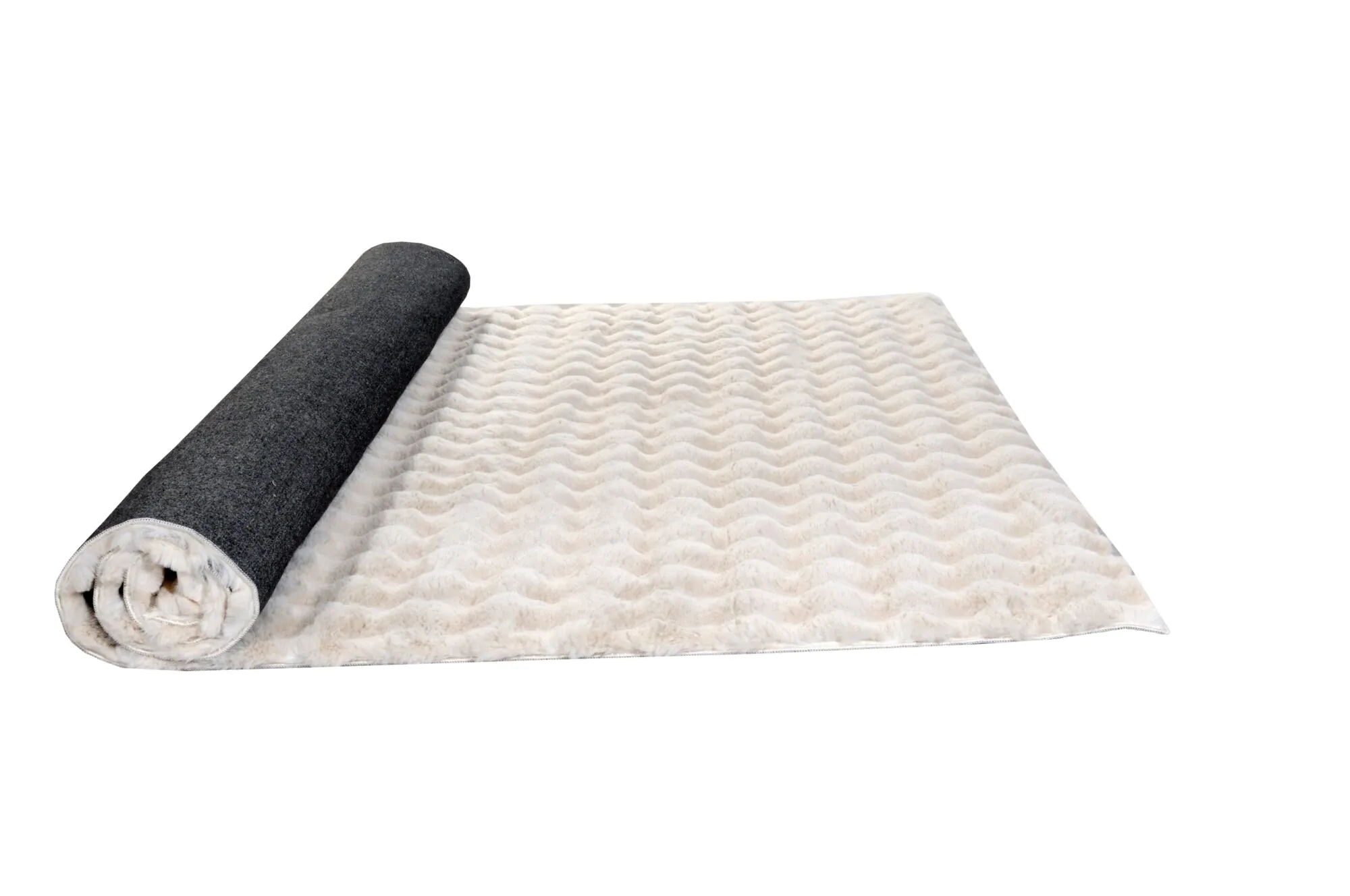 Χαλί FUZZY 26164-ΛΕΥΚΟ- ΚΡΕΜ Tzikas Carpets