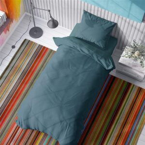 ΠΑΠΛΩΜΑΤΟΘΗΚΗ Solid 494 160X240 Petrol Cotton 100%