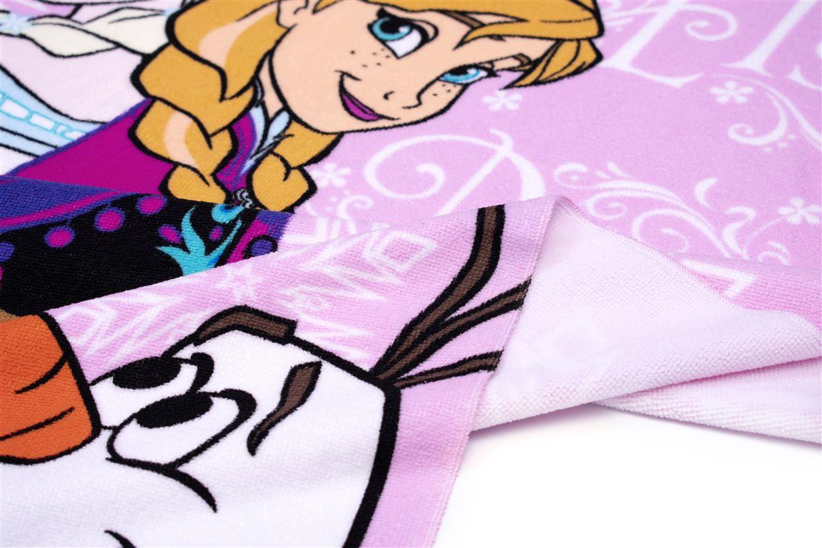 Πετσέτα Θαλάσσης Quick Dry Disney Home Frozen 28 70X140 Pink 100% Microfiber φωτογραφία
