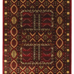 ΧΑΛΙ PERSIA 2273 BURGUNDY ΜΕ ΚΡΟΣΣΙ NewPlan