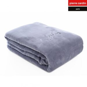 ΚΟΥΒΕΡΤΑ ΜΟΝΗ 160X220 PIERRE CARDIN NANCY STER 545 GREY(51)