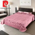 ΚΟΥΒΕΡΤΑ ΥΠΕΡΔΙΠΛΗ 220X240 PIERRE CARDIN NANCY 657 OPAL ROSE(64)