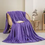 ΚΟΥΒΕΡΤΑ FLEECE ΥΠΕΡΔΙΠΛΟ 220X240 ADAM HOME (550) PURPLE(73)
