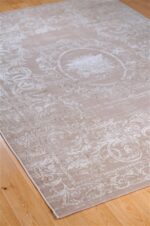 ΧΑΛΙ VELVET 4664/Cream Beige - 160cm - Στρογγυλό