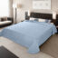 ΚΟΥΒΕΡΤΑ ΙΣΠΑΝΙΑΣ ΜΟΝΗ 160X220 BELPLA STER PLAIN LIGHT BLUE(3)