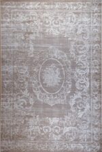 ΧΑΛΙ VELVET 4664/Cream Beige - 160cm - Στρογγυλό